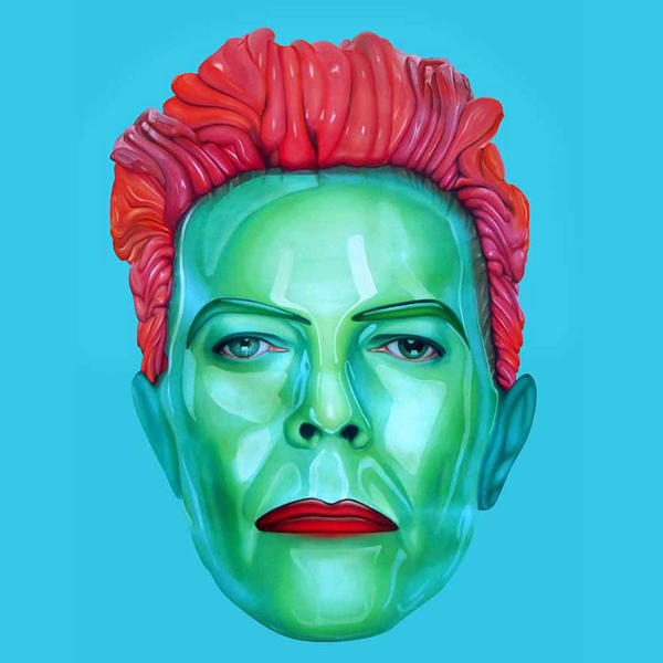 The Many Faces of David Bowie Opera Gallery London (2013). Increible pero cierzo y laguiago.com