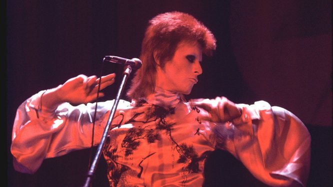 bowie avid Bowie as Ziggy Stardust getty